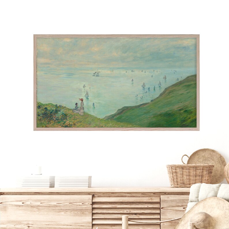 Samsung Frame TV Art 4K Painting Instant Download Etsy