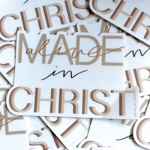Made alive in Christ sticker