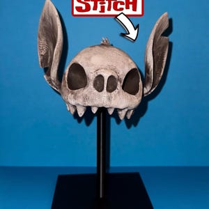 Stitch Designer Skull Statue!