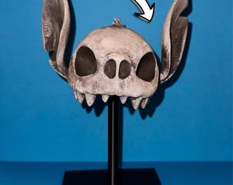 Stitch Designer Skull Statue!