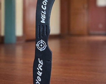 Bullseye Knife 1:1 Scale Daredevil Born Again Season 2 Show Accurate Cosplay Prop!