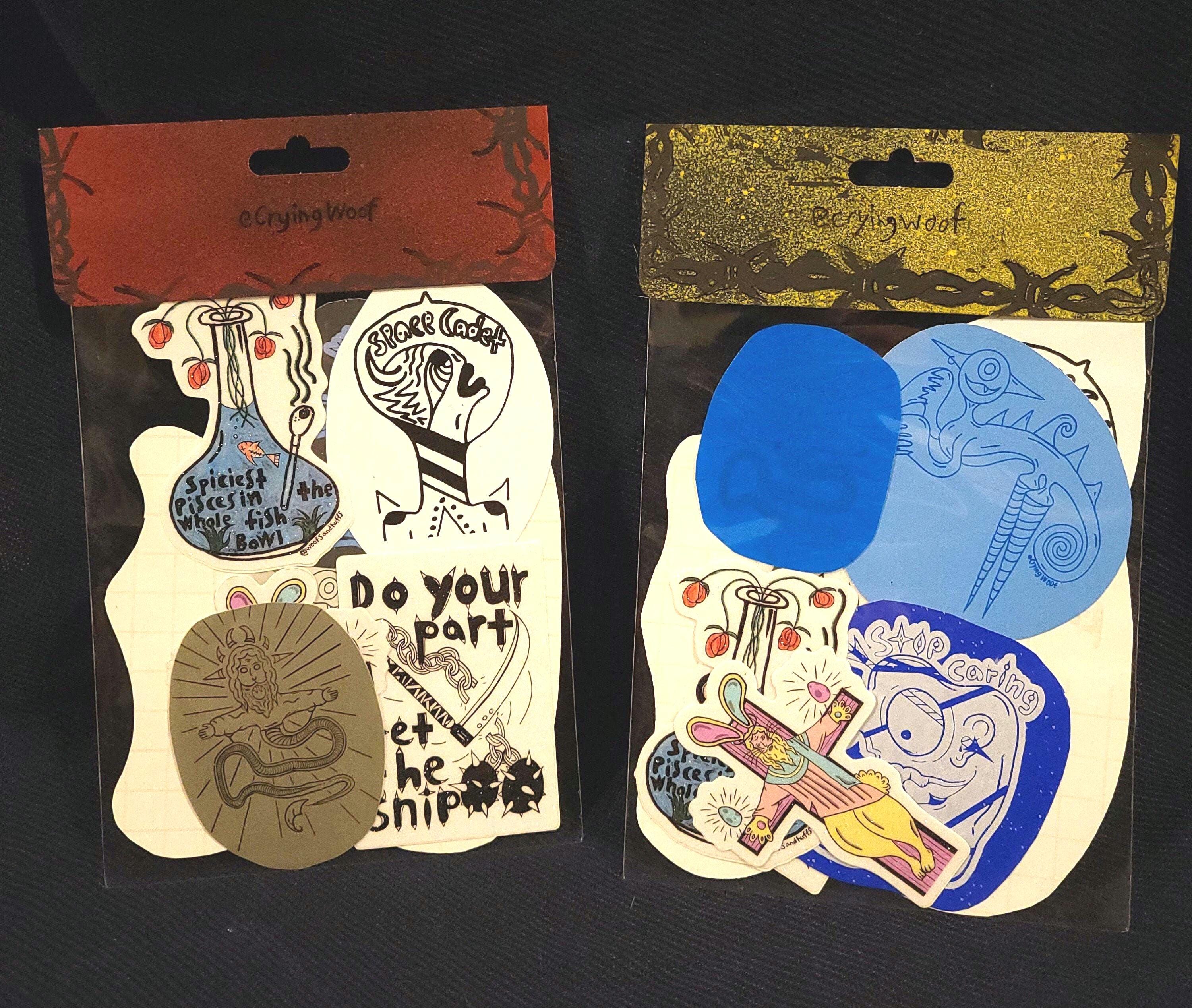 Stimulus Paclage Sticker Sticker Pack. Custom 8 Stickers in Packaging - Etsy