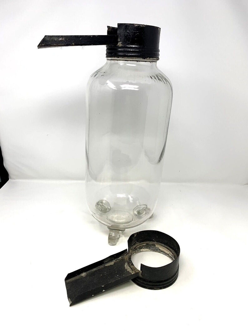 Antique Macdonald Universal Hatching Jar Glass Bottle Trout Etsy