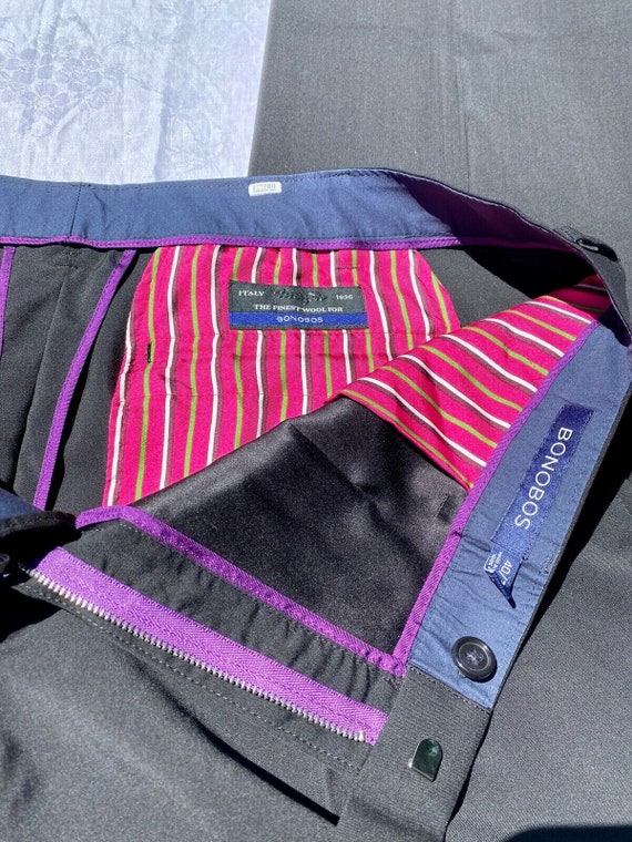 Rare Bonobos 100% Wool Silk Lined Pants 