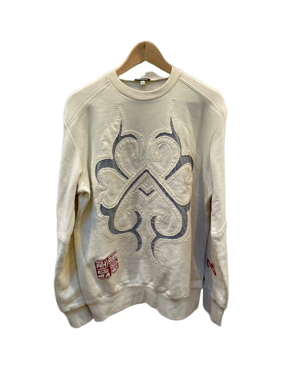 Vintage GF Ferré Crew Neck Cotton Pullover Sweater