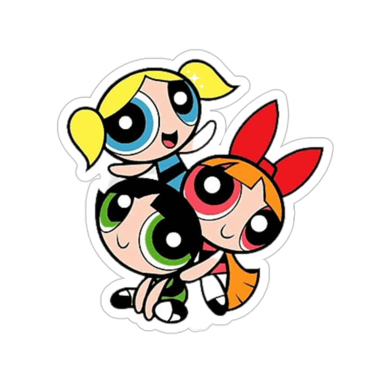 Powderpuff Girls Sticker - Etsy