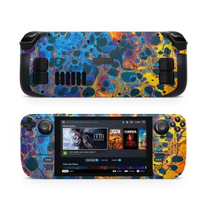 Marble Steam Deck Skin, Protective Steam Deck Console Decal Wrap, Custom Game Console Vinyl, Steam Deck Valve Skins Vinyl Sticker