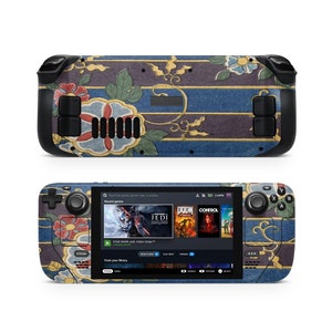 Floral Design Steam Deck Skin Protective Steam Deck Console Decal Wrap floral-design-steam-deck-skin-protective-steam-deck-console-decal-wrap
