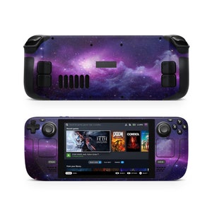 Nebula Stars Steam Deck Skin, Protective Steam Deck Console Decal Wrap, Custom Game Console Vinyl, Steam Deck Valve Skins Vinyl Sticker
