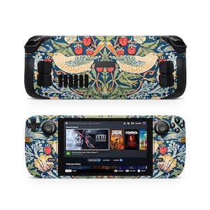 Skin per Steam Deck con motivo a fragola, pellicola protettiva per console Steam Deck, vinile per console di gioco personalizzato, vinile per pellicole per valvole Steam Deck