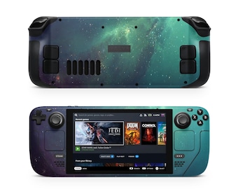 Nebula Stars Steam Deck Skin, Protective Vinyl Decal Wrap