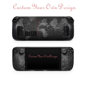 Custom Steam Deck Skin, Create Your Own Steam Steam, Protective Steam Deck Console Decal Wrap, Create your own Steam Deck Skin