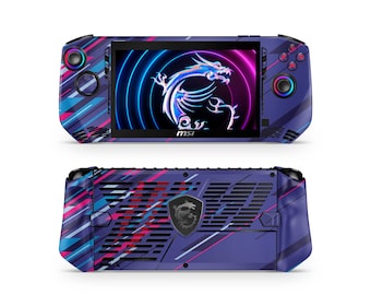Msi Claw A1M Custom Skin Clear Protective Case, Dreamy Oriental