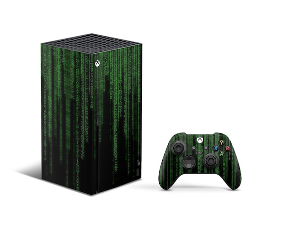 Matrix Xbox Series X Skin | Xbox Series X Console & Controller Skin | Full Wrap Vinyl For Xbox