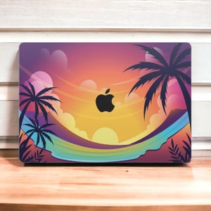 Summer Theme MacBook Skin - Quality MacBook Pro Skin Vinyl Wrap - Full cover skin for MacBook Pro & Air Models, M1, M2, 13&quot;, 14&quot;, 16&quot;