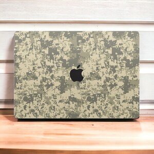 Camo MacBook Skin - Quality MacBook Pro Skin Vinyl Wrap - Full cover skin for MacBook Pro & Air Models, M1, M2, 13&quot;, 14&quot;, 16, All