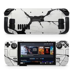 Crack Wall Vinyl Skin for Steam Deck | Custom Protective Console Wrap, Valve Skin Sticker - OLED Compatible
