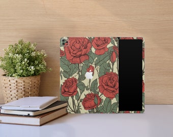 Funda para iPad con estampado floral vintage – Estampado floral único
