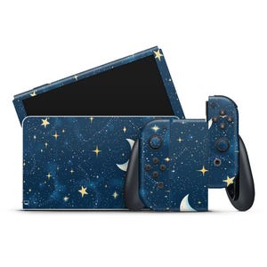 Starry Nintendo Switch Skin: Seamless Protective Decal
