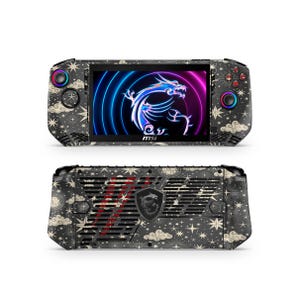 MSI Claw A1M / Claw 8 AI+ Skin Wrap | Green Nebula Design