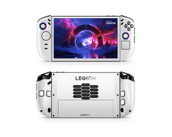 White Minimal Skin for Lenovo Legion Go 2 | Clean Matte Vinyl Wrap