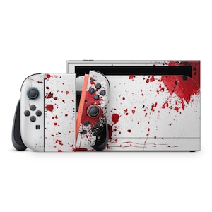 Blood Splatter Nintendo Switch 2 Skin | Horror Gaming Console Wrap | Edgy Protective Decal | Protective Console Sticker