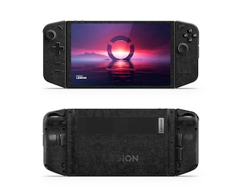 Abstract Black Lenovo Legion Go Skin, Protective Vinyl Wrap - Legion GO S and Legion GO 2 Compatible