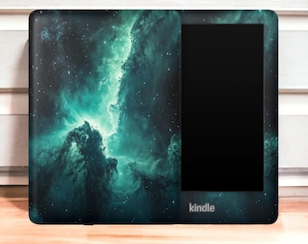 Groene nevel Kindle Skin | Galaxy-vinylfolie
