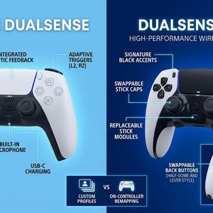 Customize Your PS5 Controller - Create Your Controller Design - Custom PS5 Slim Skin Controller - Personalize Your PlayStation 5 Controller image 2