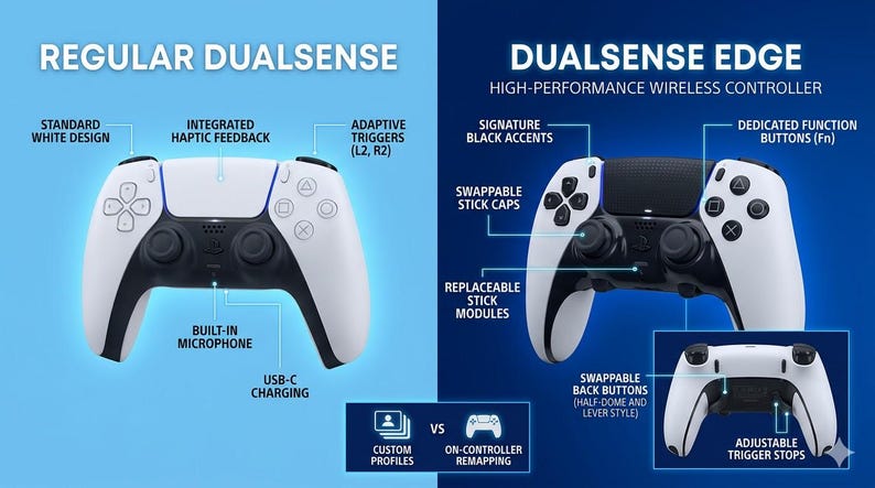 Customize Your PS5 Controller - Create Your Controller Design - Custom PS5 Slim Skin Controller - Personalize Your PlayStation 5 Controller image 2