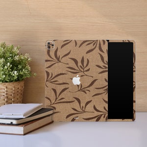 Vintage Floral Print - Unique iPad Skin , iPad Pro, iPad Air, iPad mini, All iPad models, iPad skins (12.9&quot;, 10.5&quot;, 11&quot; Pro, Air 2, mini 5)
