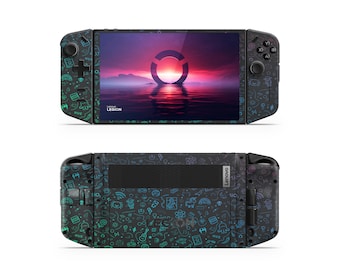Gradient Vinyl Skin for Lenovo Legion Go, Protective Console Wrap, Legion GO S and Legion GO 2 Compatible