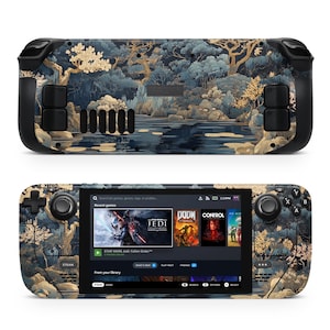 Ancient Royal Garden Vinyl Skin for Steam Deck | Custom Protective Console Wrap, Valve Skin Sticker - OLED Compatible