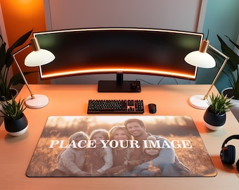 Personalized Photo Mouse Pad | Custom Gaming Desk Mat