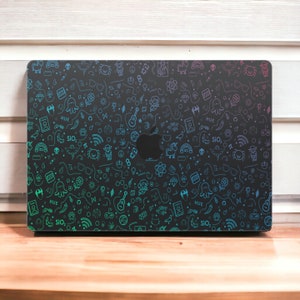 Gradient Effect MacBook Skin - Quality MacBook Pro Skin Vinyl Wrap - Full cover skin for MacBook Pro & Air Models, M1, M2, 13&quot;, 14&quot;, 16&quot;