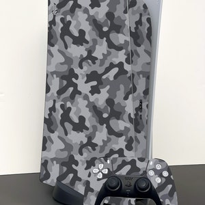 Custom PlayStation 5 skin decals with personalized design
