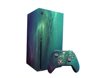 Benutzerdefinierte Nebula x Box Serie x Skin,Xbox Series X Konsole & Controller Skin,Xbox Series Controller Skin,kundenspezifische Boxbox Series X Skin