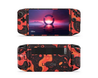 Red Neon Lenovo Legion Go Skin: Protective Console Wrap, Legion GO S and Legion GO 2 Compatible