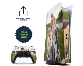 Customize Your PS5 Console & Controller - Create Your PS5 Design - Custom PS5 Slim Skin - Personalize Your PlayStation 5 Console - PS5 Slim