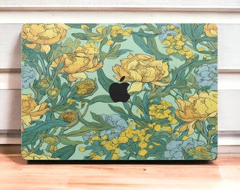 Floral MacBook Pro Skin – Quality Vinyl Wrap