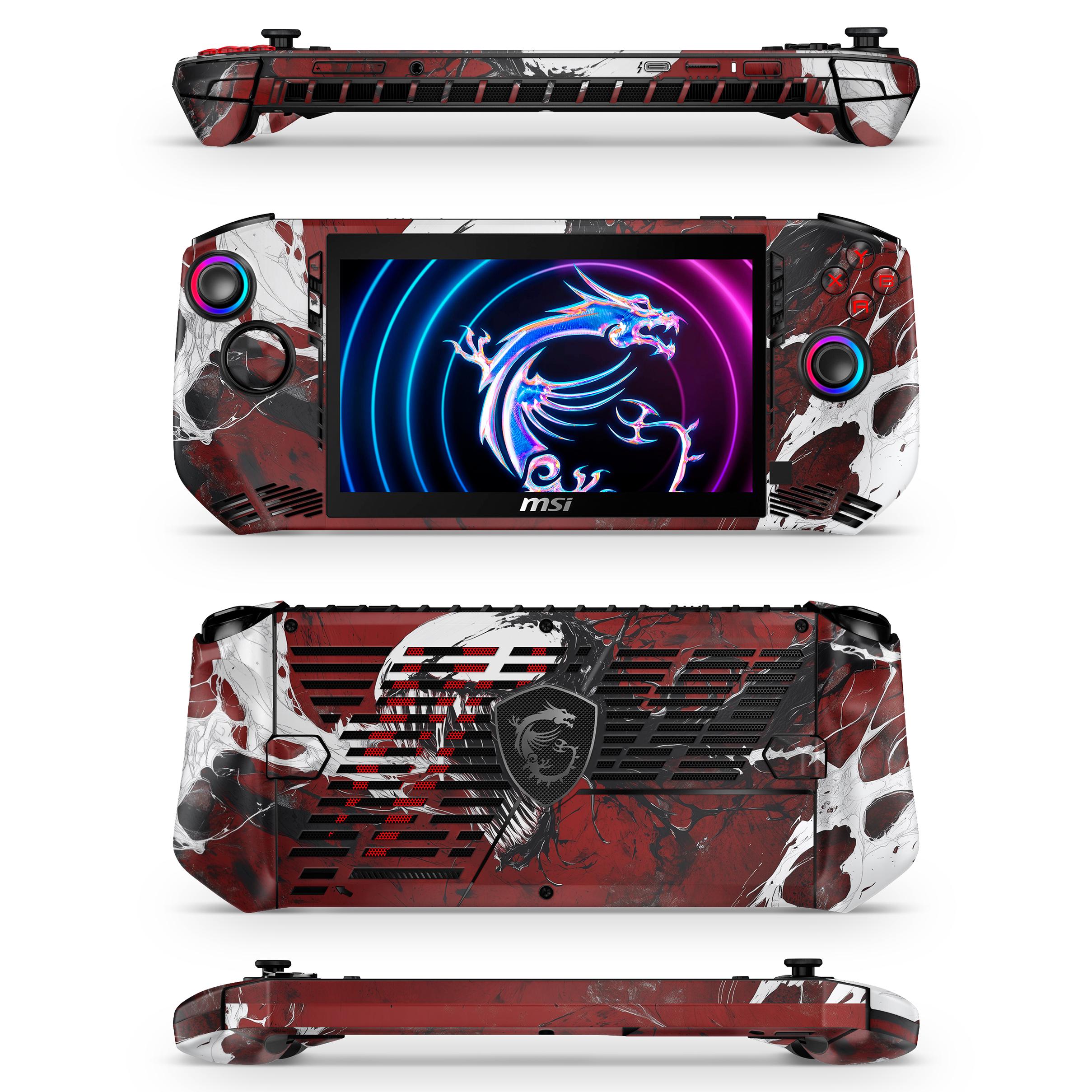 MSI Claw A1M ジャンク品 MSI Claw A1M / Claw 8 AI+ Skin Wrap | Venom Style Design