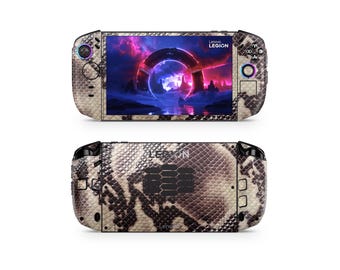 Legion Go 2 Brown Snake Skin | Cobra Texture Vinyl Wrap for Handheld Console