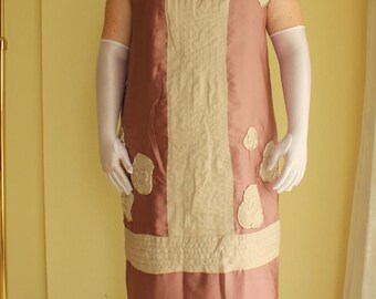 1920s 1923 evening soiree gown dress flapper