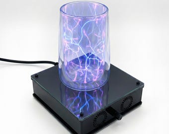 Plasma Lighting Cup, Neon Drinking Glass, Glowing Glass Mug, Gift for Him
