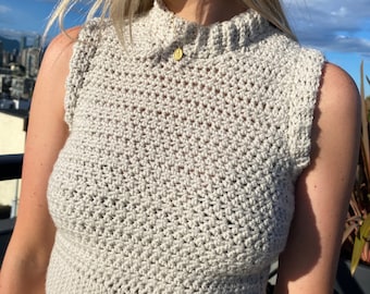 Crochet Sweater Vest Pattern