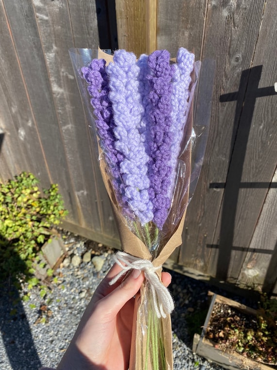 Crochet Lavender Pattern Etsy