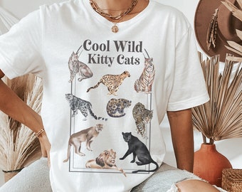 Big cat shirt hotsell