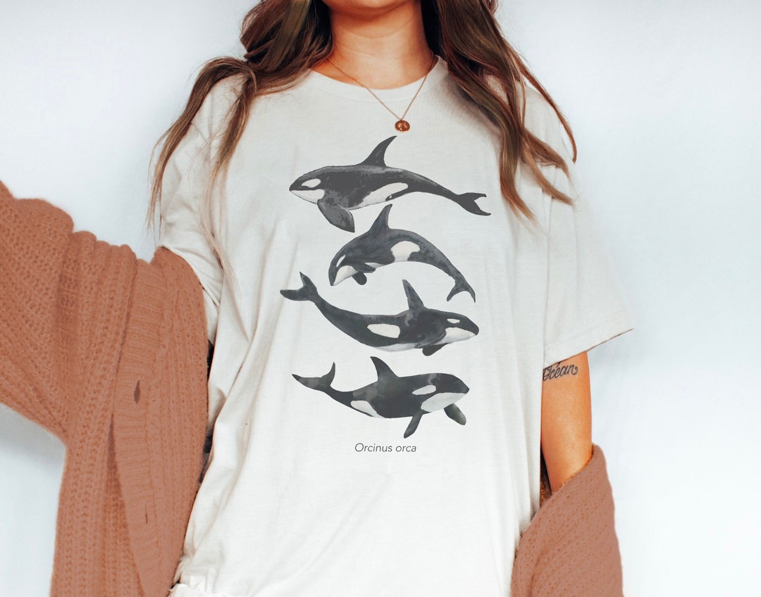 Killer Whale Shirt, Whale Watching Shirt, Orcinus Orca Shirt, Orcinus