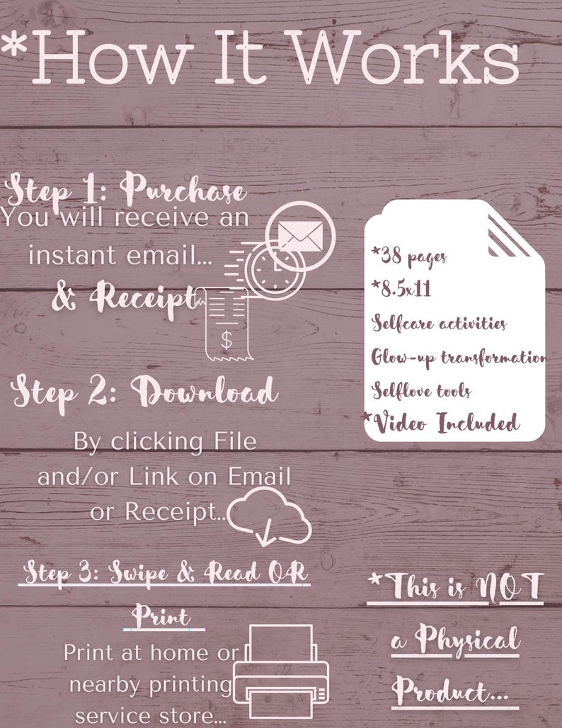 30-Day Self-Care Challenge: Daily Activities (Digital Download) image 5