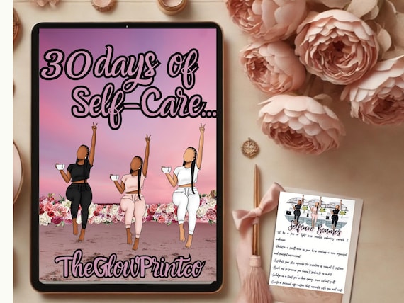 30-Day Self-Care Challenge: Daily Activities (Digital Download)